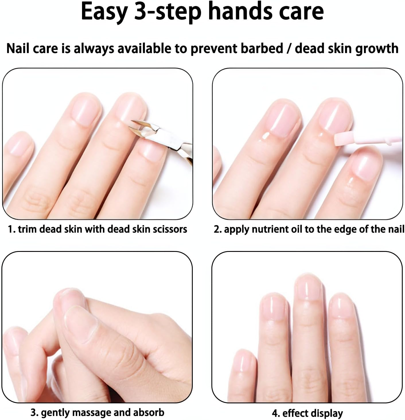 5 Pieces of Nail Oil Pen, Cuticle Oil Pen Nail Art Nourishing Oil Pen, Dead Skin Anti-Hangnail Nail Growth Essence Nail Strengthener, Nail Polish Keratin Layer for Daily Care and Repair of Cracked and Dry Nails image number 6