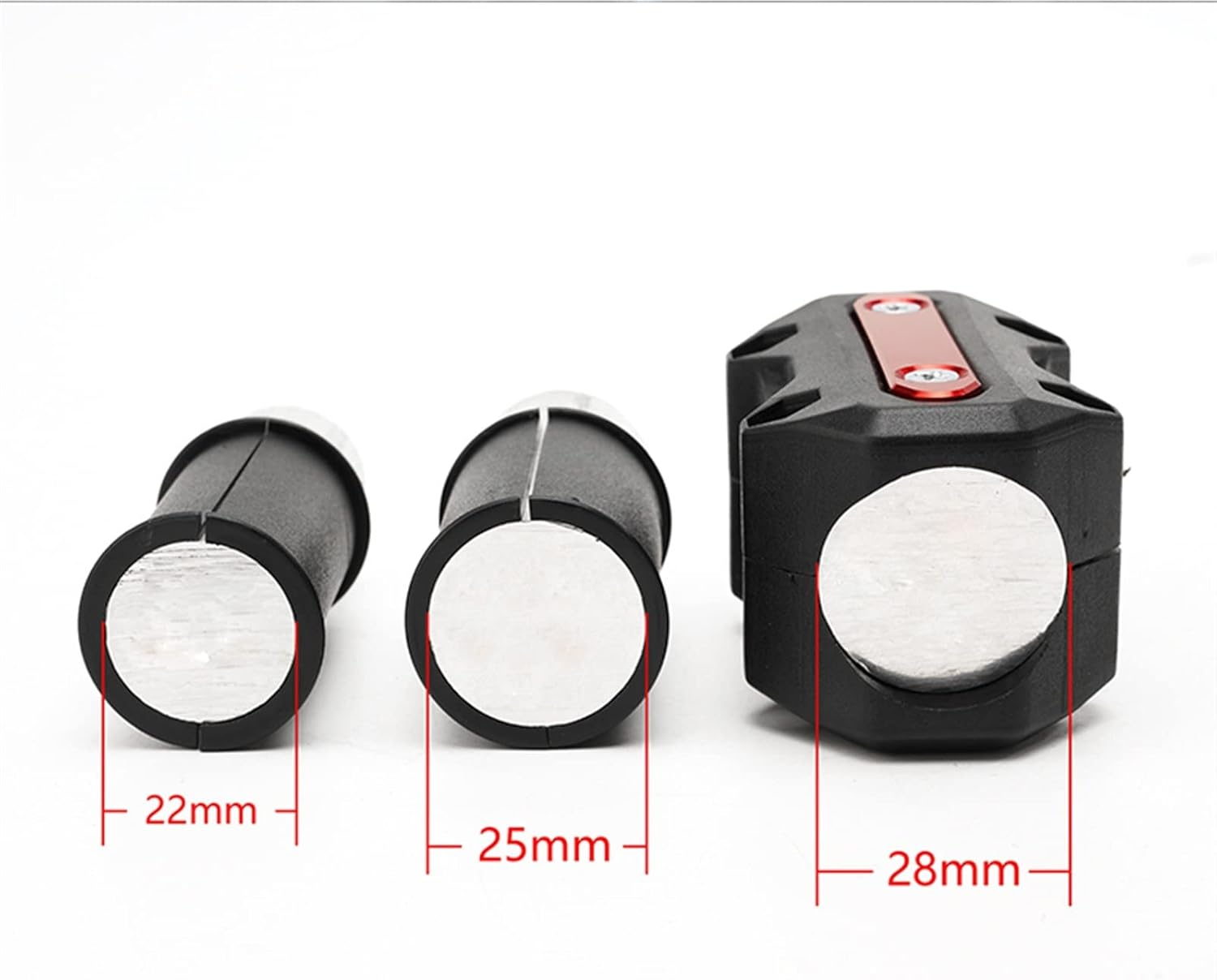 SSFRI Motorcycle Accessories Crash Bar Bumper Protectors Compatible with Africa Twin 1100 1000 CRF1100L CRF1000L (Color : Red 2, Size : A) image number 2