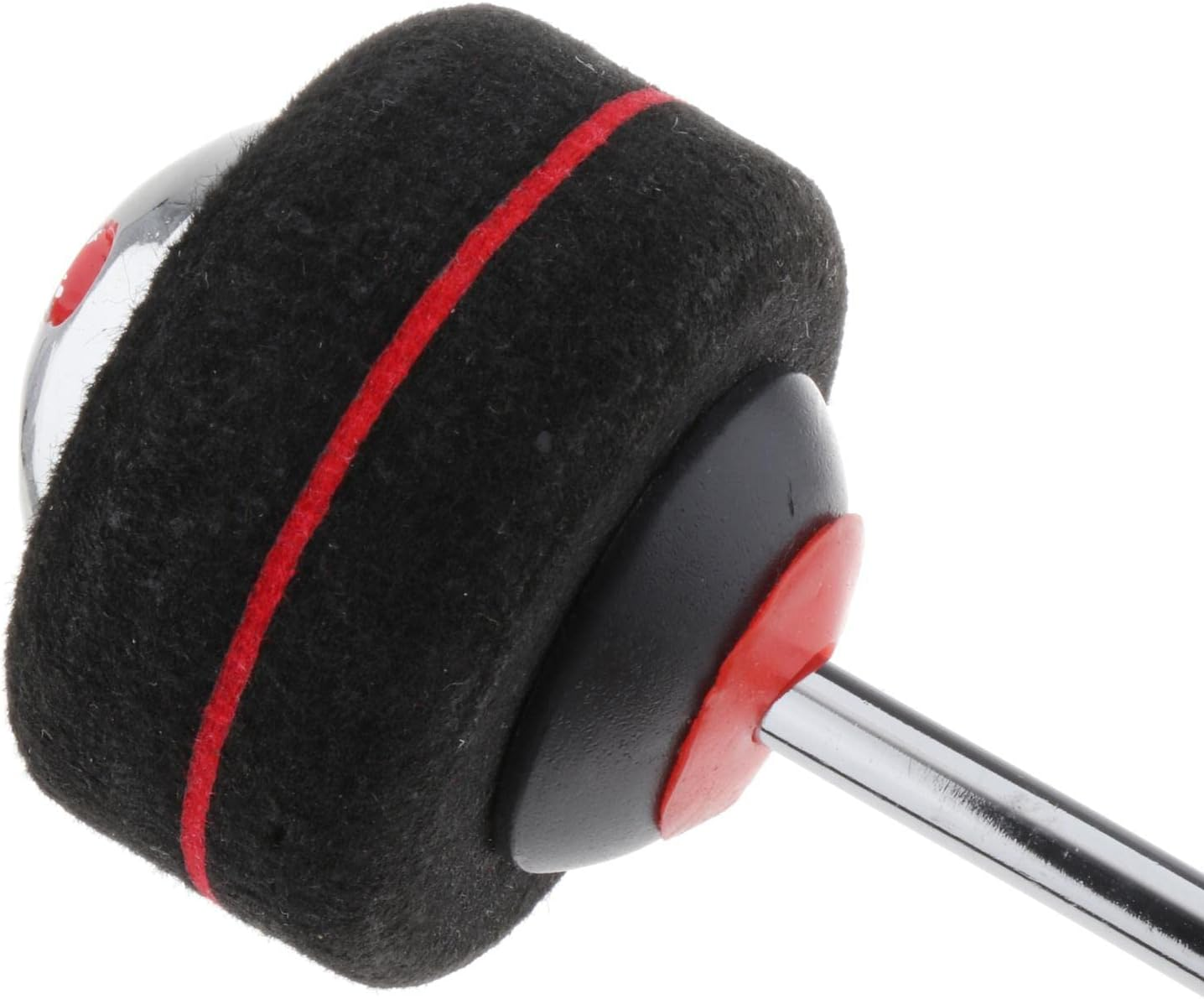 Generic Drum Kick Beater Head,Stainless Steel,Black Drum Pedal Beater, image number 2
