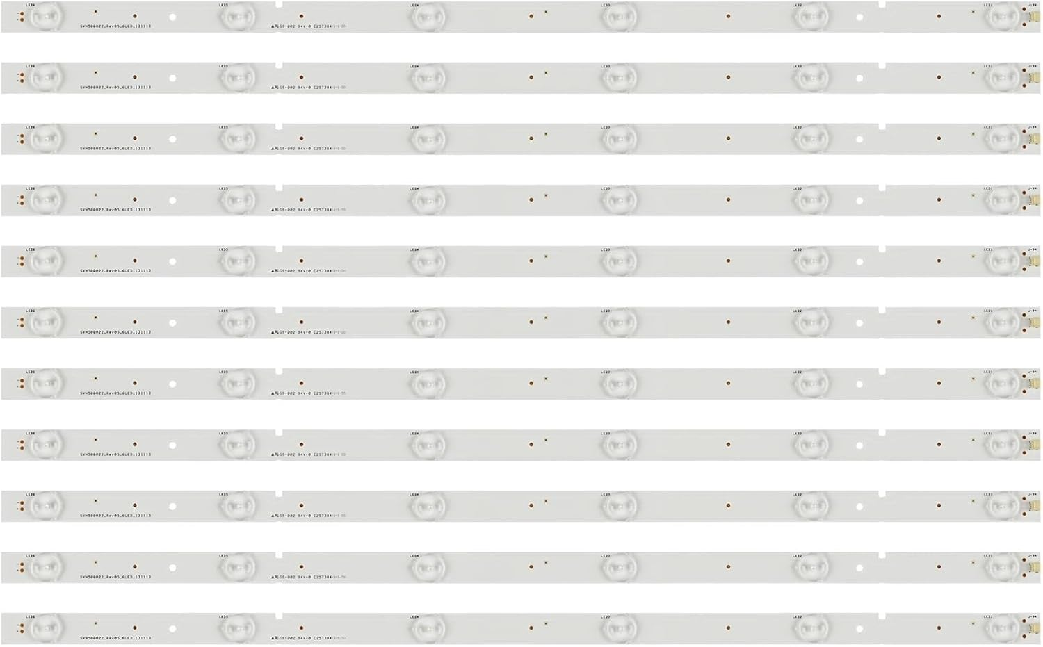 11Pcs/Lot 50K23DG 50K22DG 50H5G 50H3 LED Backlight SVH500A22_REV05_6LED_131113 LED TV Light image number 3