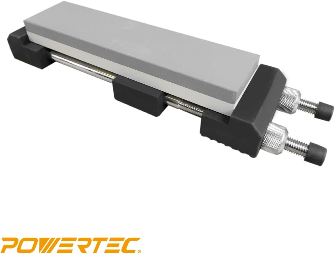 POWERTEC 71013 Sharpening Stone Holder, Adjustable 5-1/2-Inch to 9-Inch Whetstone Knife Sharpener Holder with Non-Slip Base image number 3