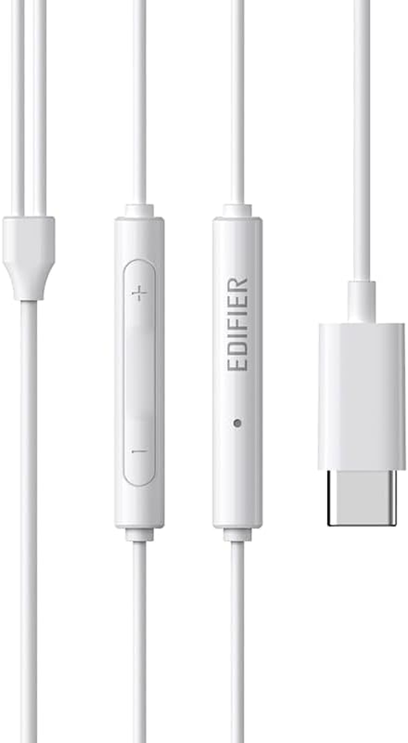 Edifier P180 USB-C Earbuds with Remote and Mic image number 1