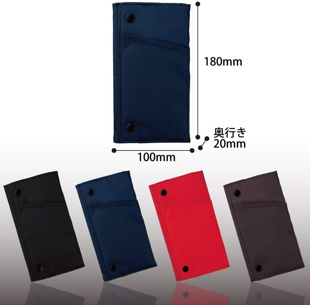 KOKUYO With+ Pencil Case / Navy F-VBF170-2 - Black image number 6