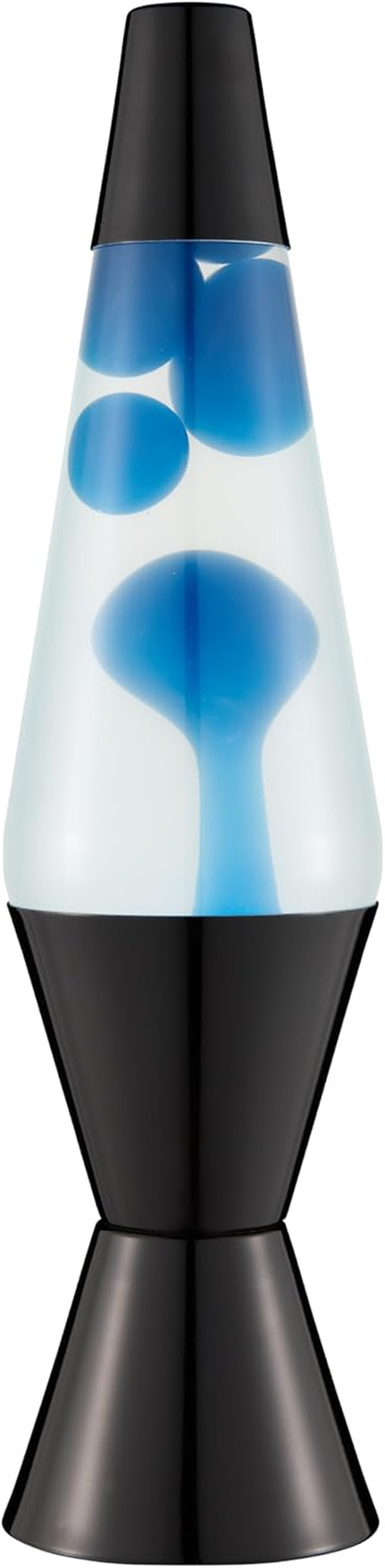 Lava Lamp 2117, Orange Wax, Blue Liquid, Silver Base and Cap, Original 14.5 Inch Lava&reg; Motion Lamp to Illuminate Your Mood