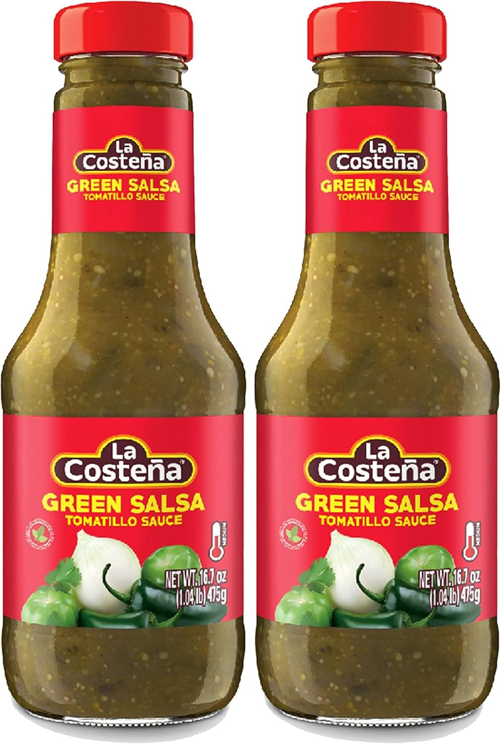 La Costena Green Medium Mexican Salsa, 475 G image number 4
