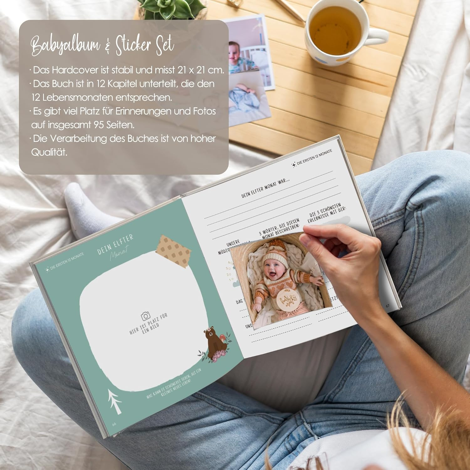 Zoo Theme Baby Album