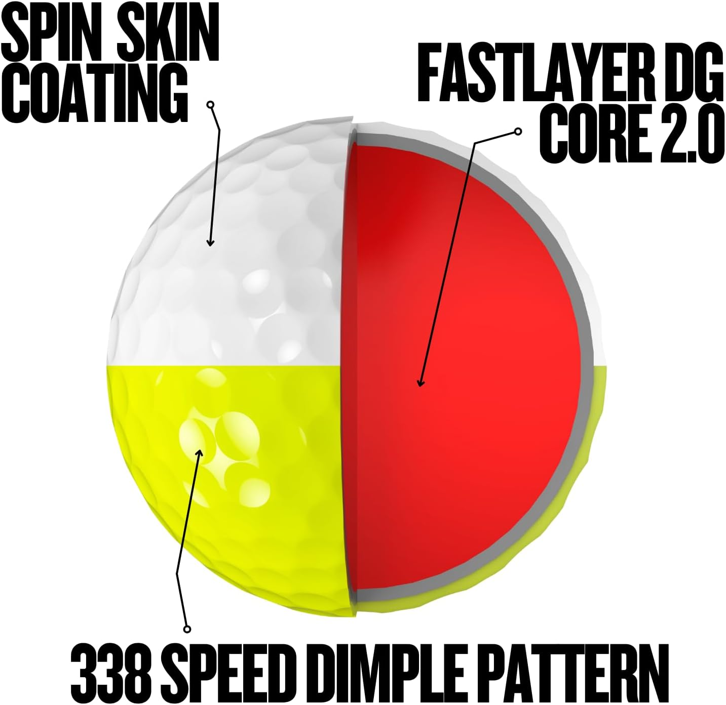 Srixon Z-Star XV Divide Golf Balls image number 6