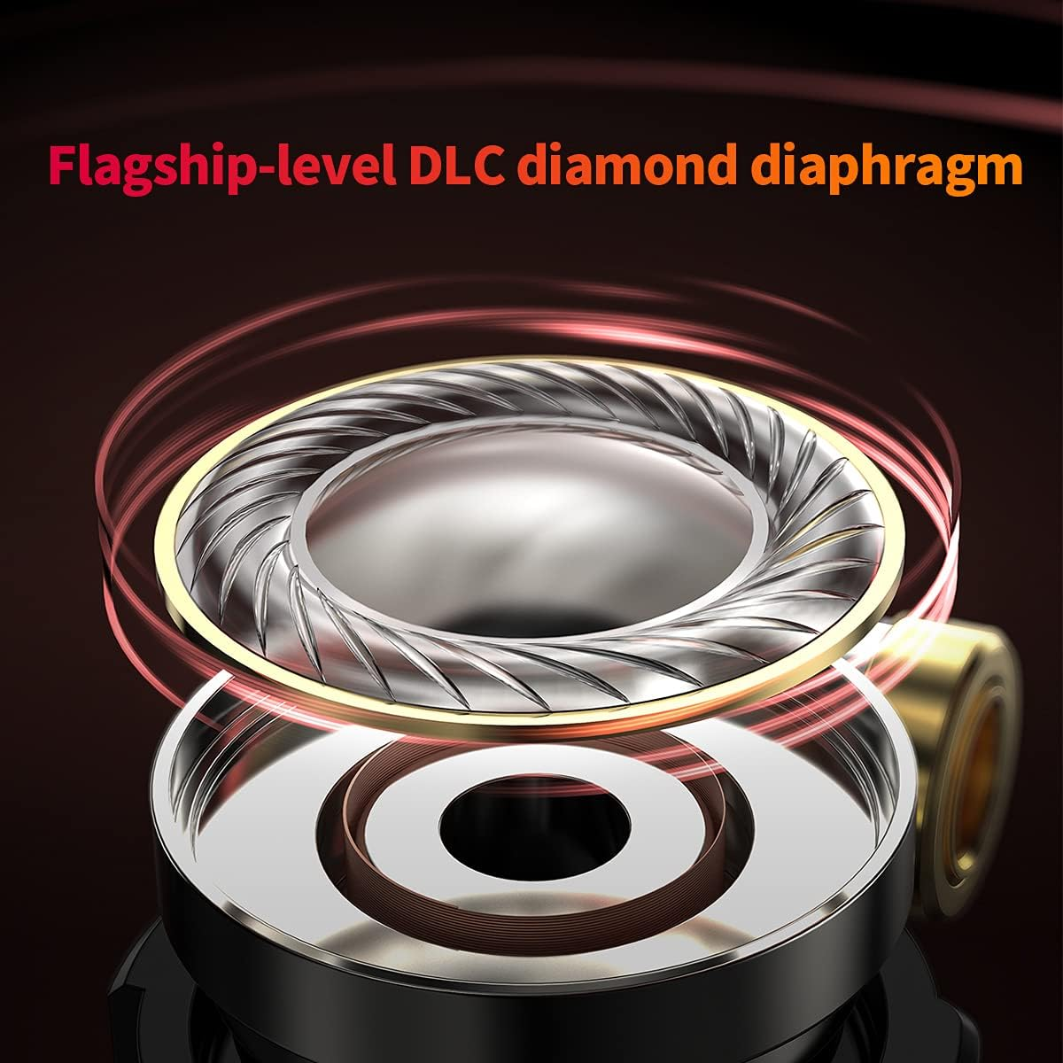 Fiio FD3 PRO Earphones In-Ear Earbuds High Resolution 1DD Deep Bass Detachable MMCX Connector with 2.5/3.5/4.4Mm Plugs DLC Black image number 1