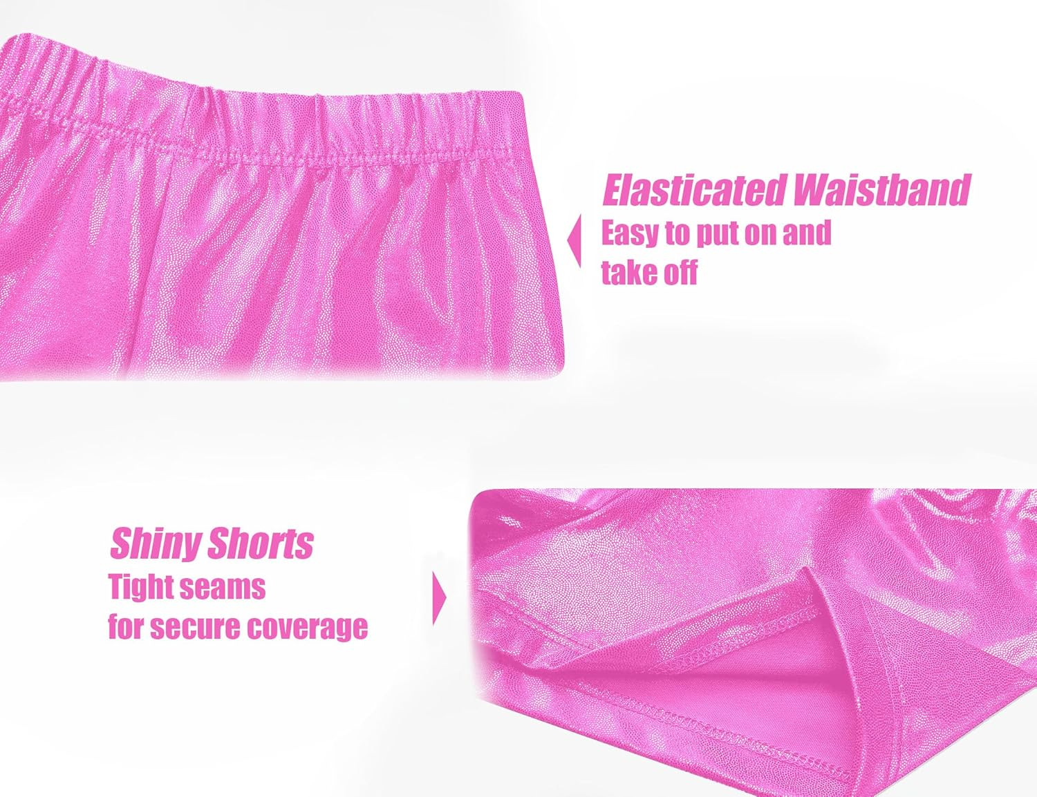 Jinhiteam Girls Gymnastics Leotards Size 2-9 Years Old Multicolor Sleeveless Little Kids Bodysuits Tumbling Outfit image number 7