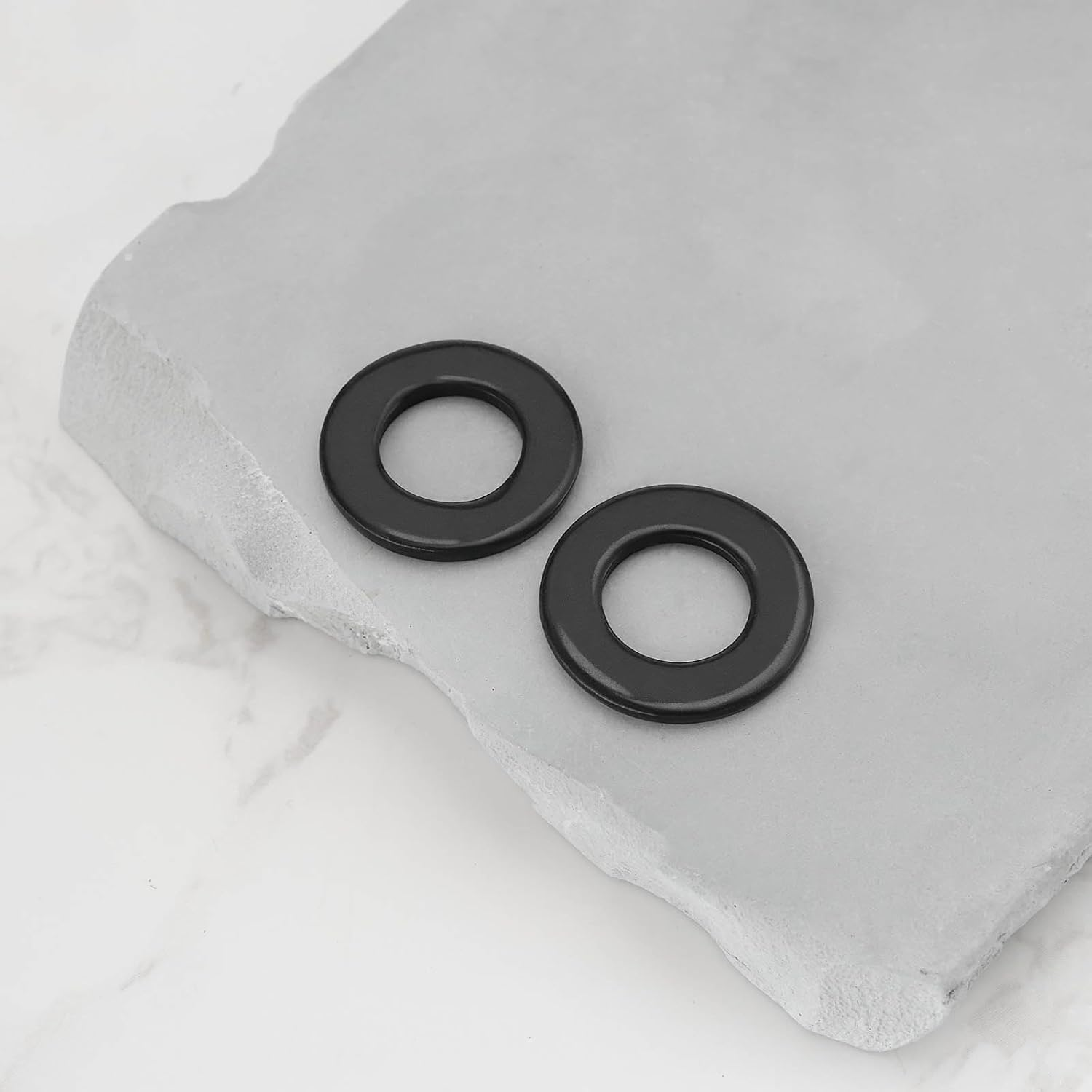 SING F LTD 50Pcs 304 Stainless Steel Washers M10 round Washers Flat Gasket for Cars Furniture Kitchenware Buildings Screws & Bolts Black 10X20X2Mm image number 4