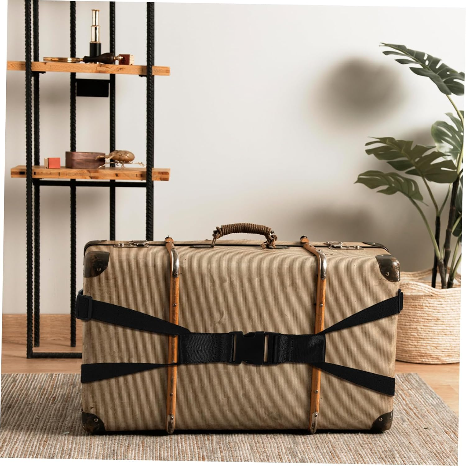 OATIPHO Luggage Straps for Suitcases Adjustable Luggage Belt Buckle Strap Travel for Suitcase Travel image number 5