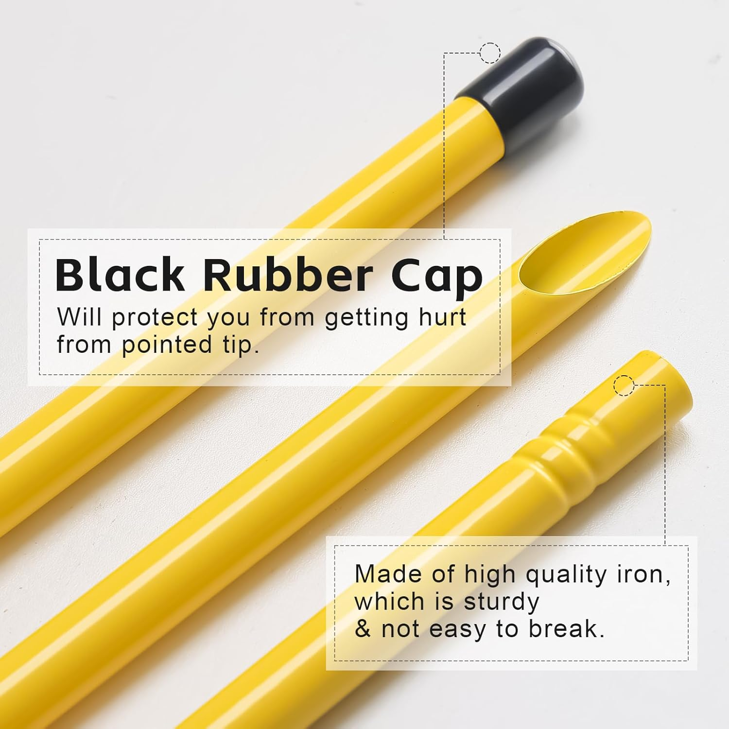 Golf Alignment Sticks, 3 Pack 58&rdquo;Golf Sticks Alignment Rods, Full Golf Practice Swing Trainer to Align Your Golf Shot image number 6