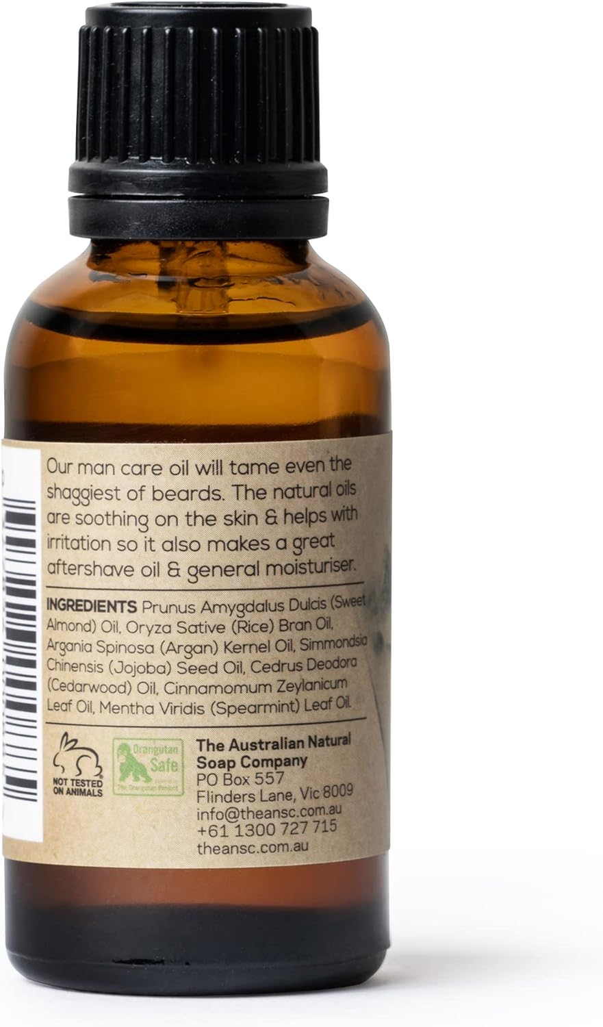 Australian Natural Soap Company Man Care Oil 25 Ml image number 1