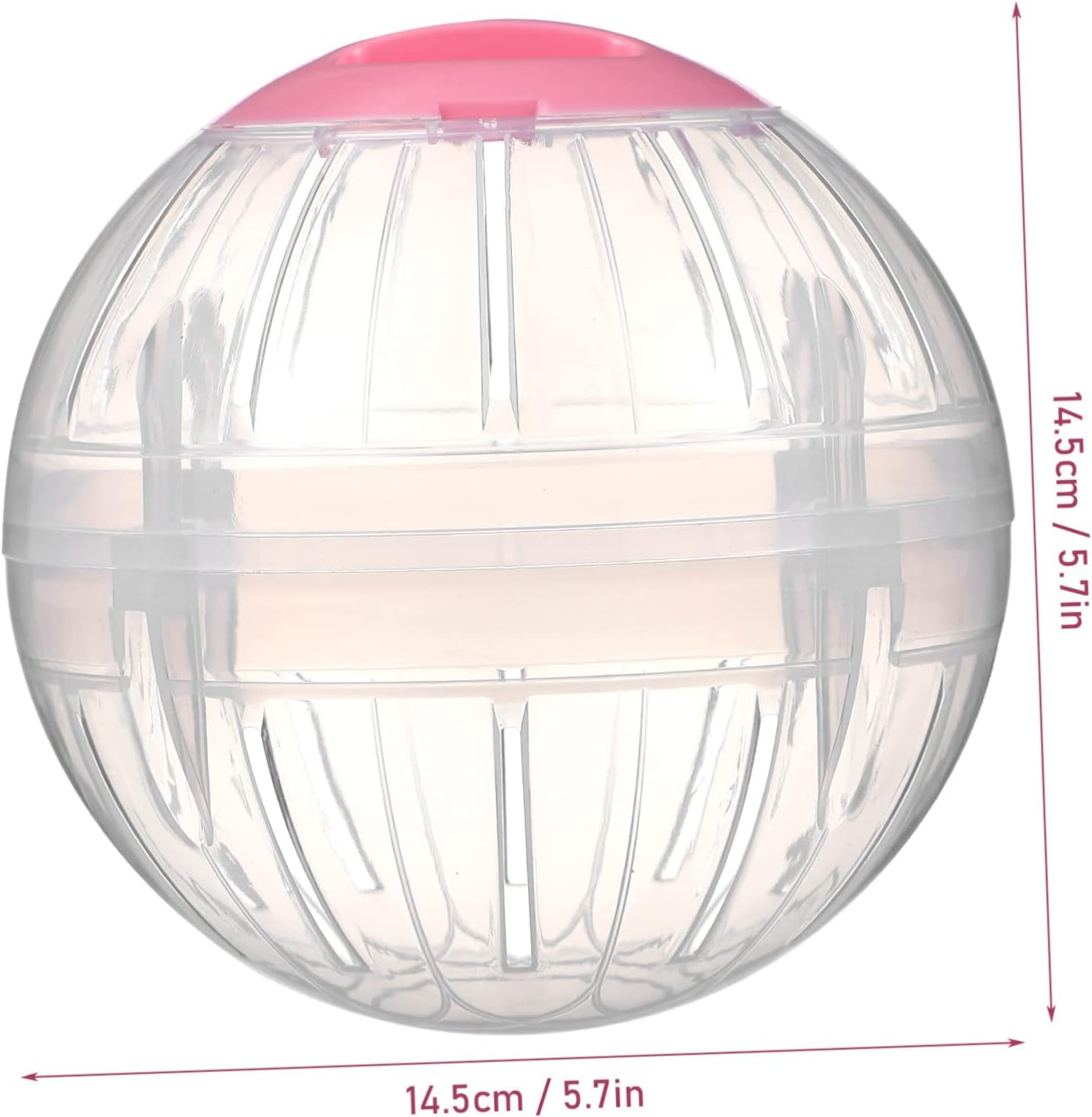 Minkissy 2Pcs Hamster Exercise Balls Pet Workout Balls for Hamster Toys for Small Animals Exercisers image number 3