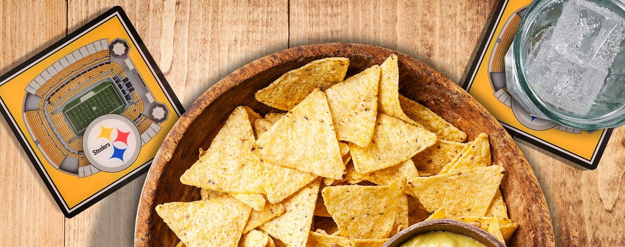 Youthefan NFL 3D Team Stadiumviews 4X4 Coasters - Set of 2 image number 3