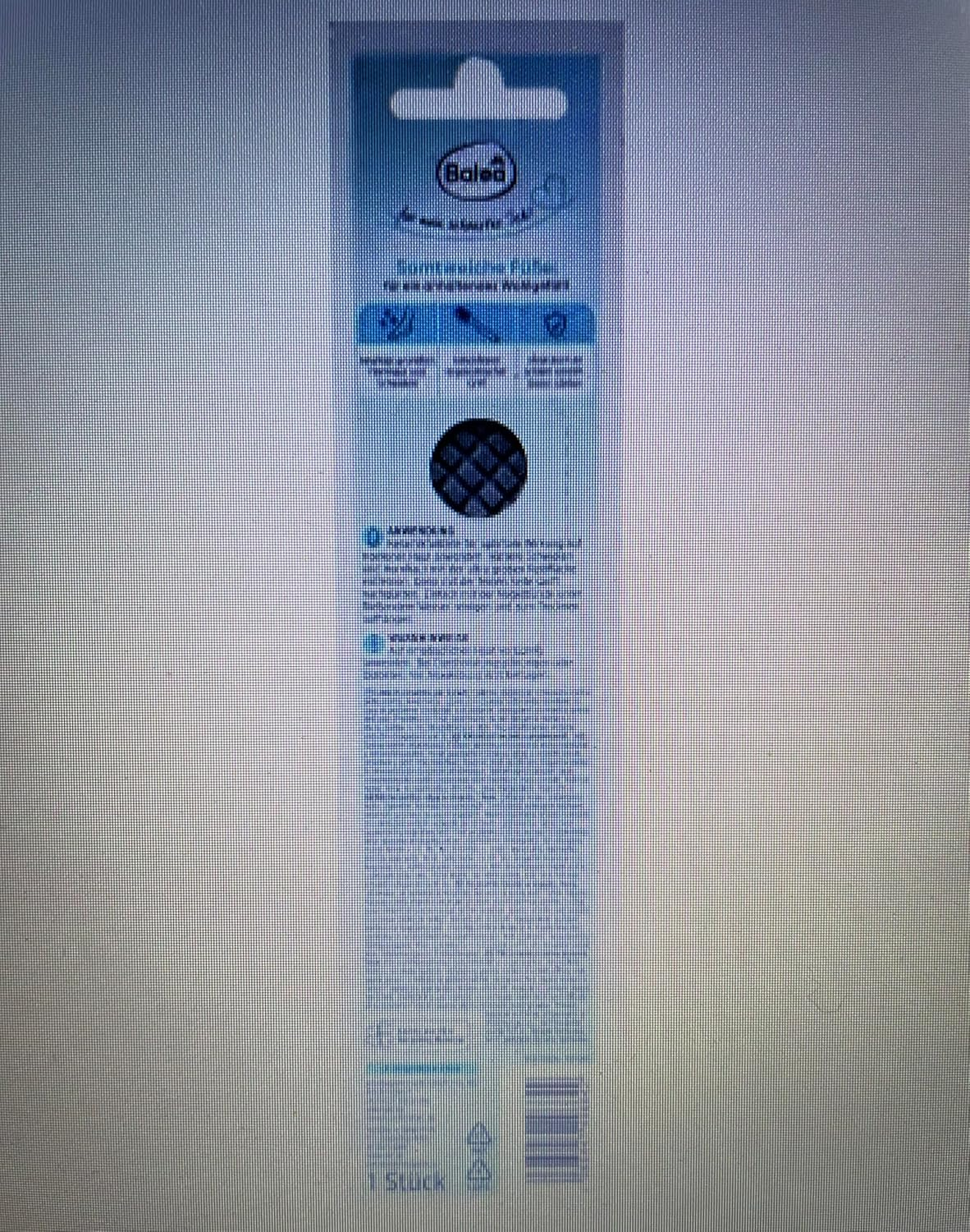 Balea Callus Remover File Ceramic Pack of 1 image number 2