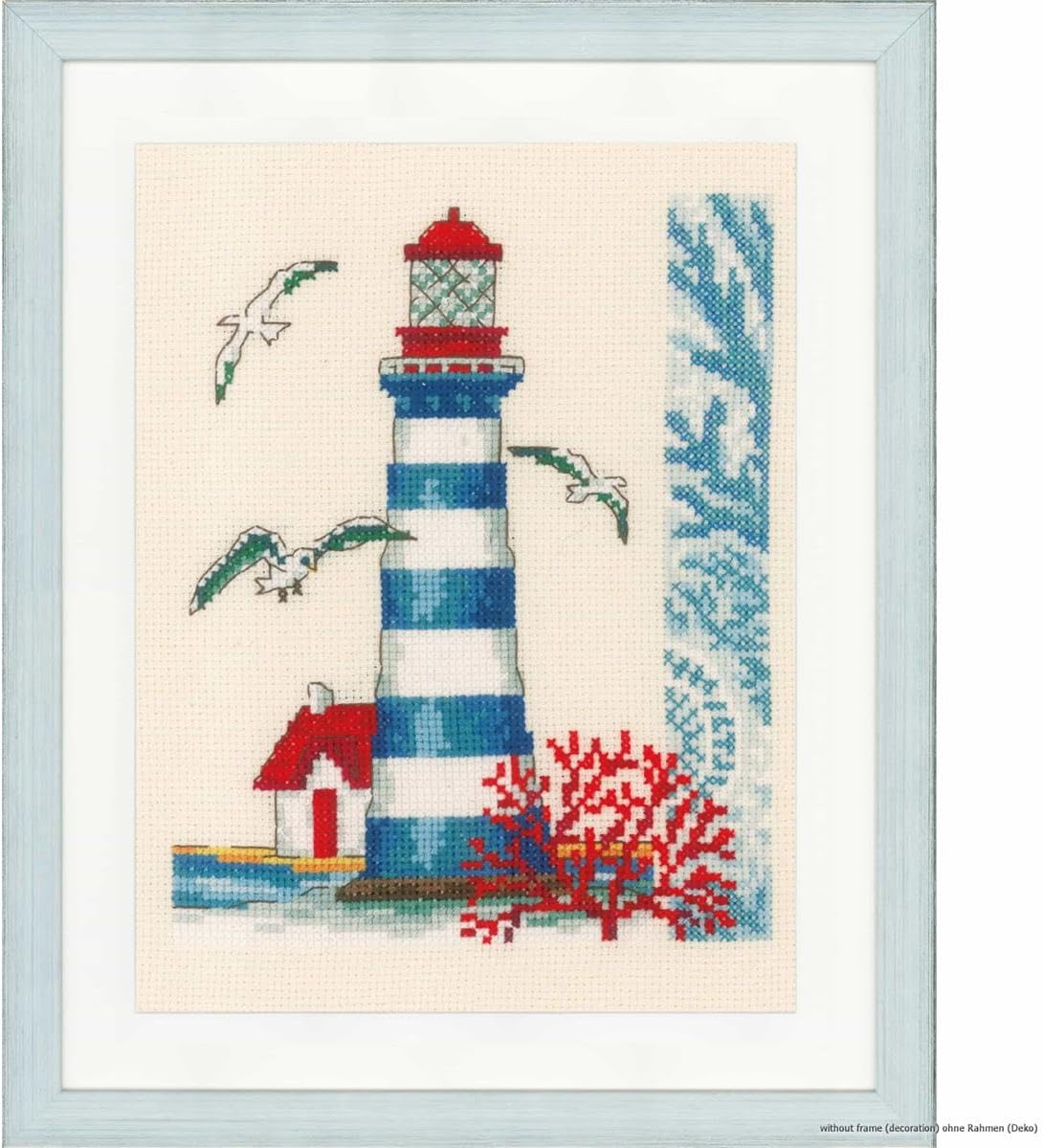 Vervaco PN-0173175 Cross Stitch Kit, Multi-Colour, 18 X 21 Cm