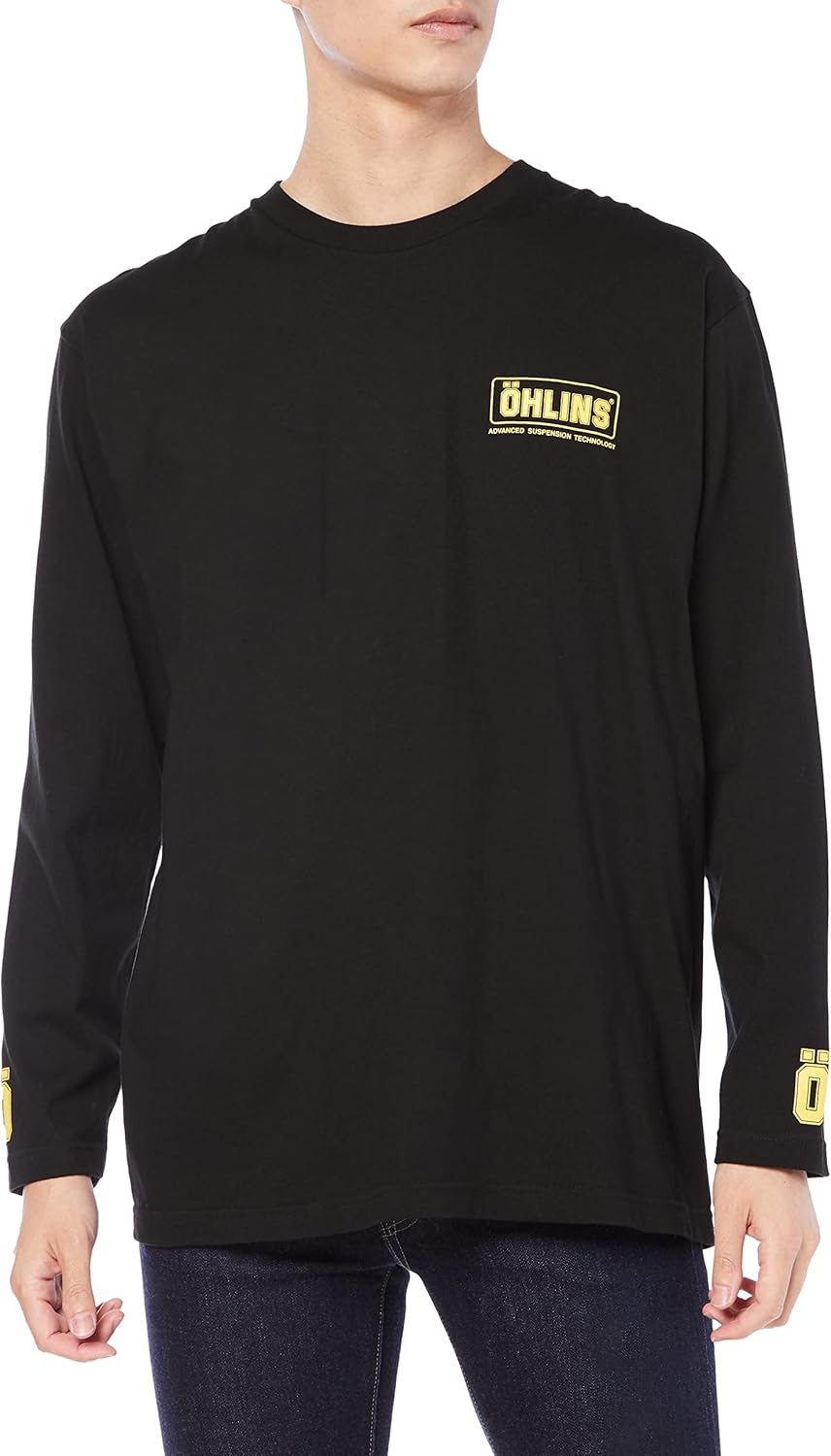 OHLINS Long Sleeve T-Shirt Black image number 3