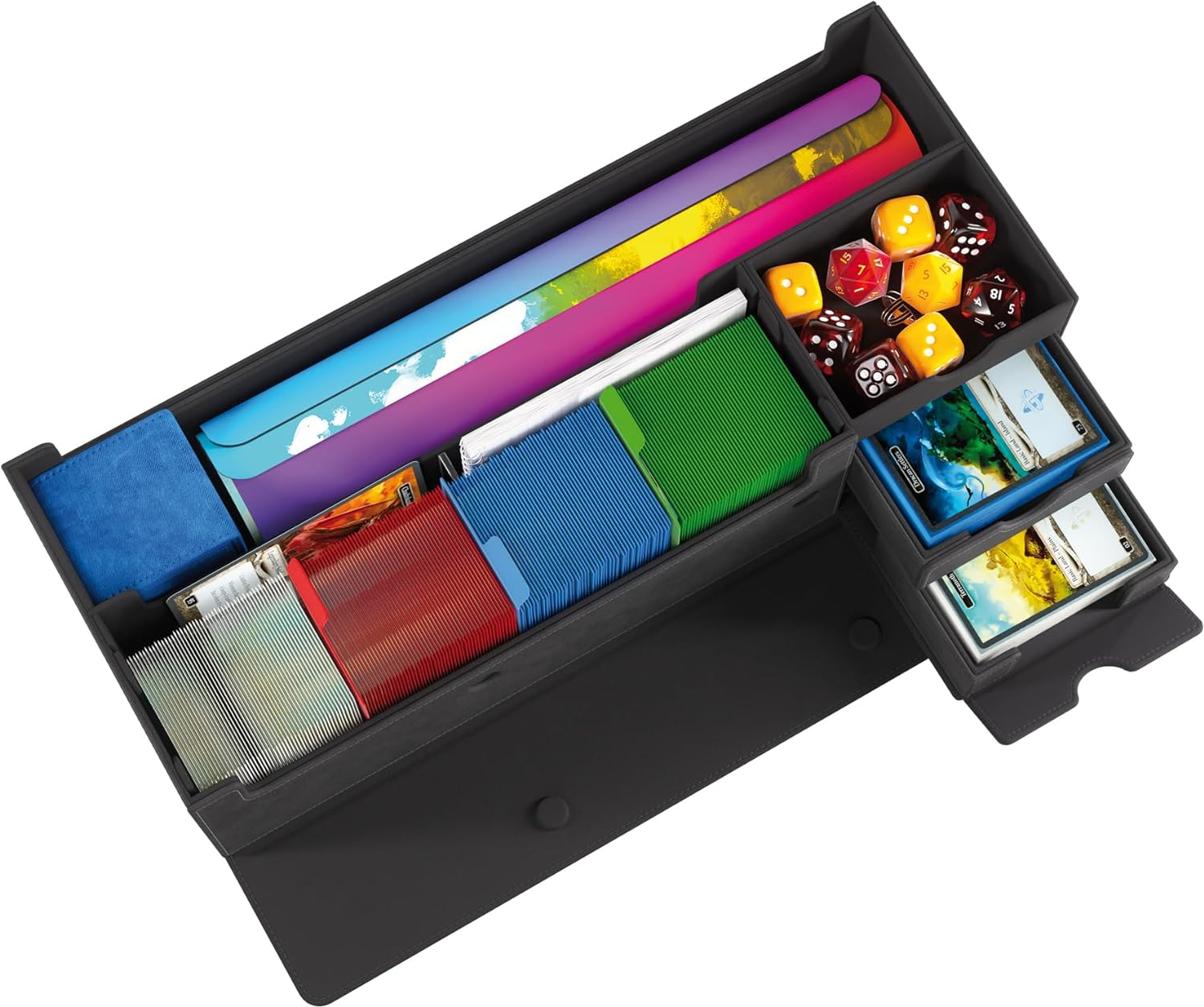 Gamegenic Cards Lair Pro 1000+ Deck Box, Black image number 3