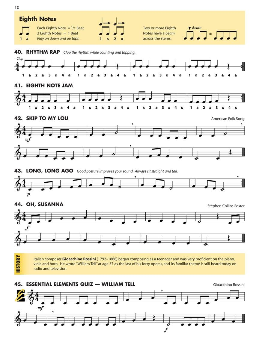 Hal Leonard Essential Elements for Band B Flat Clarinet Book 1: Comprehensive Band Method image number 3