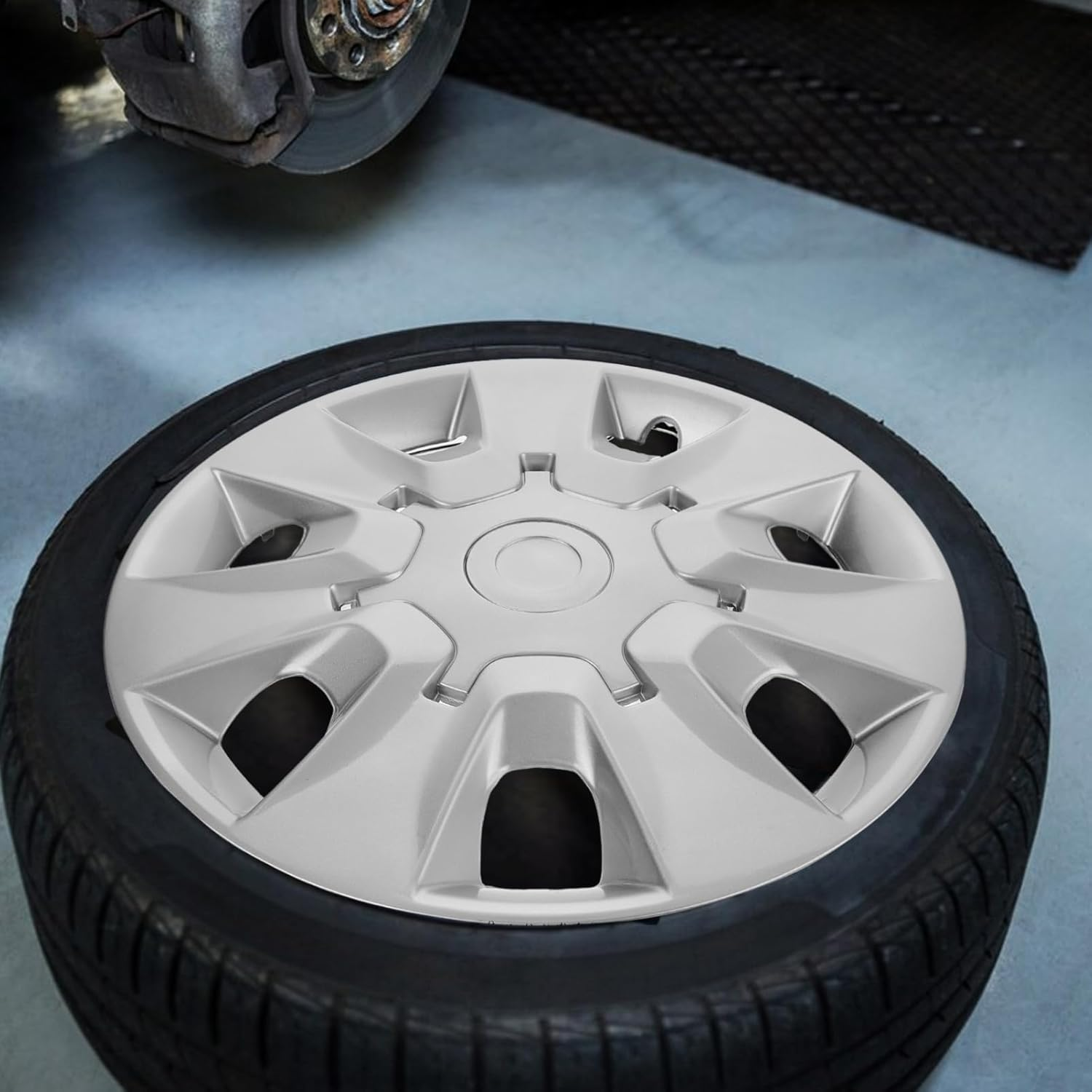 Gatuida Car Replacement Wheel Rim Cover Automotive Wheel Hubcaps Stylish Hub Covers image number 1