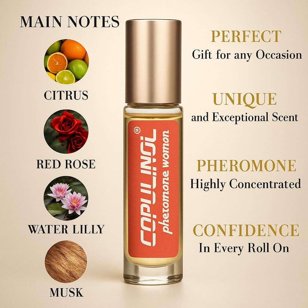 COPULINOL 100% Pheromone for Women Pheromone Oil Ultra Strong for Her Pheromone Perfume Roll-On 10Ml image number 3