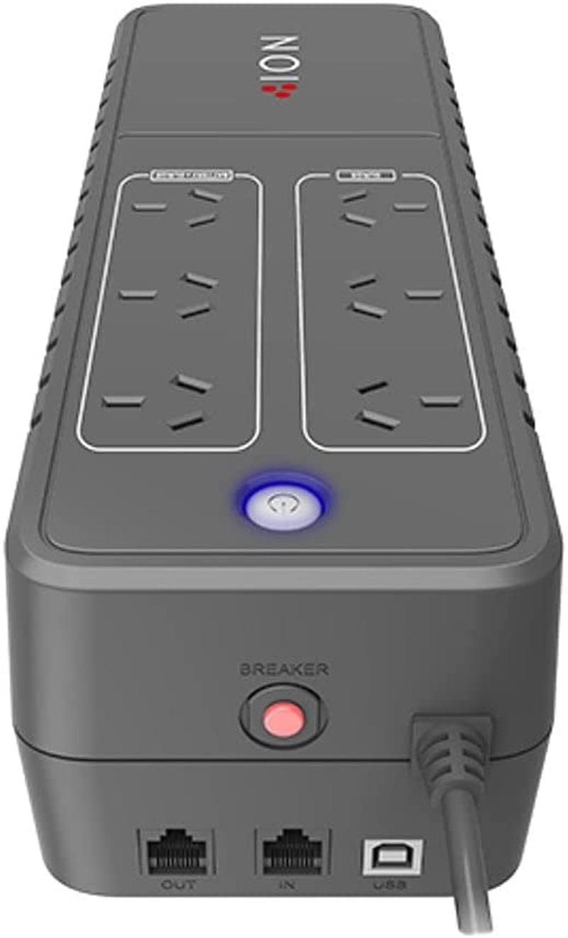 ION F10 850VA Power Board UPS, 6 Outlets image number 2