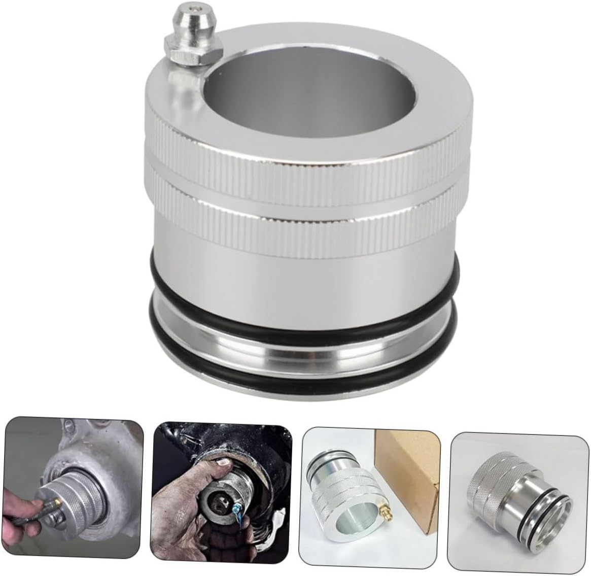 GARVALON Wheel Grease Tool for Car Maintenance Bearing Lubricator for Automotive Wheel Bearings Easy to Use Multi-Functional Grease Tool Replacement for Vehicles image number 4