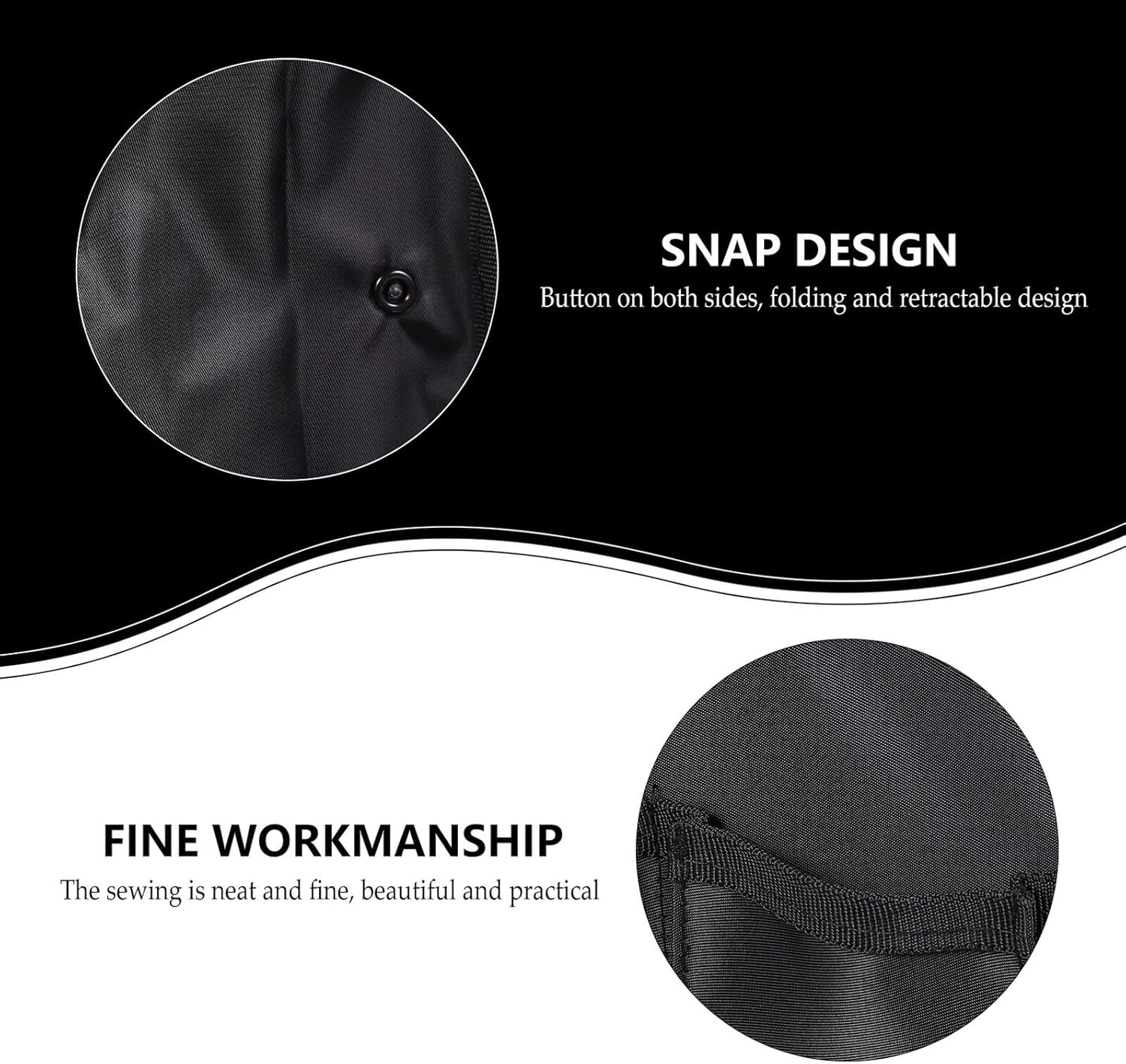 Ibasenice Backpack Organizer Insert with Multi Compartments, Nylon Portable Shoulder Bag Insert for Travel, Large Capacity Storage Container, Black Travel Bag Organizer Compatible with Backpacks