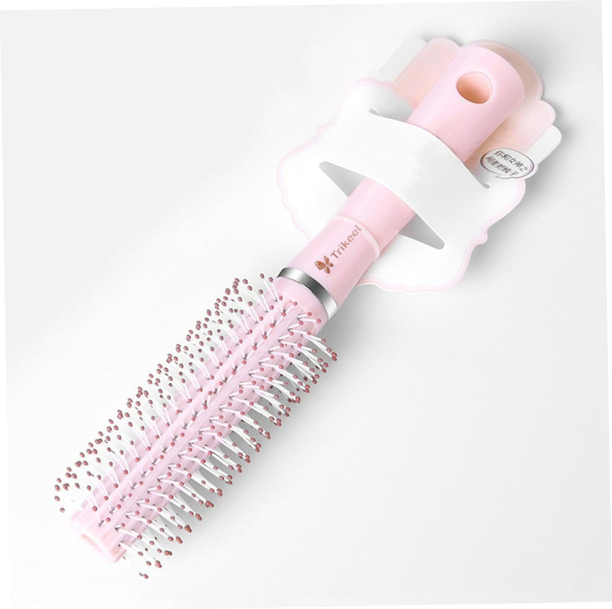 WOFASHPURET Hair Comb for Women round Styling Brush for Blow Drying Hair for Blow Drying Roller image number 4