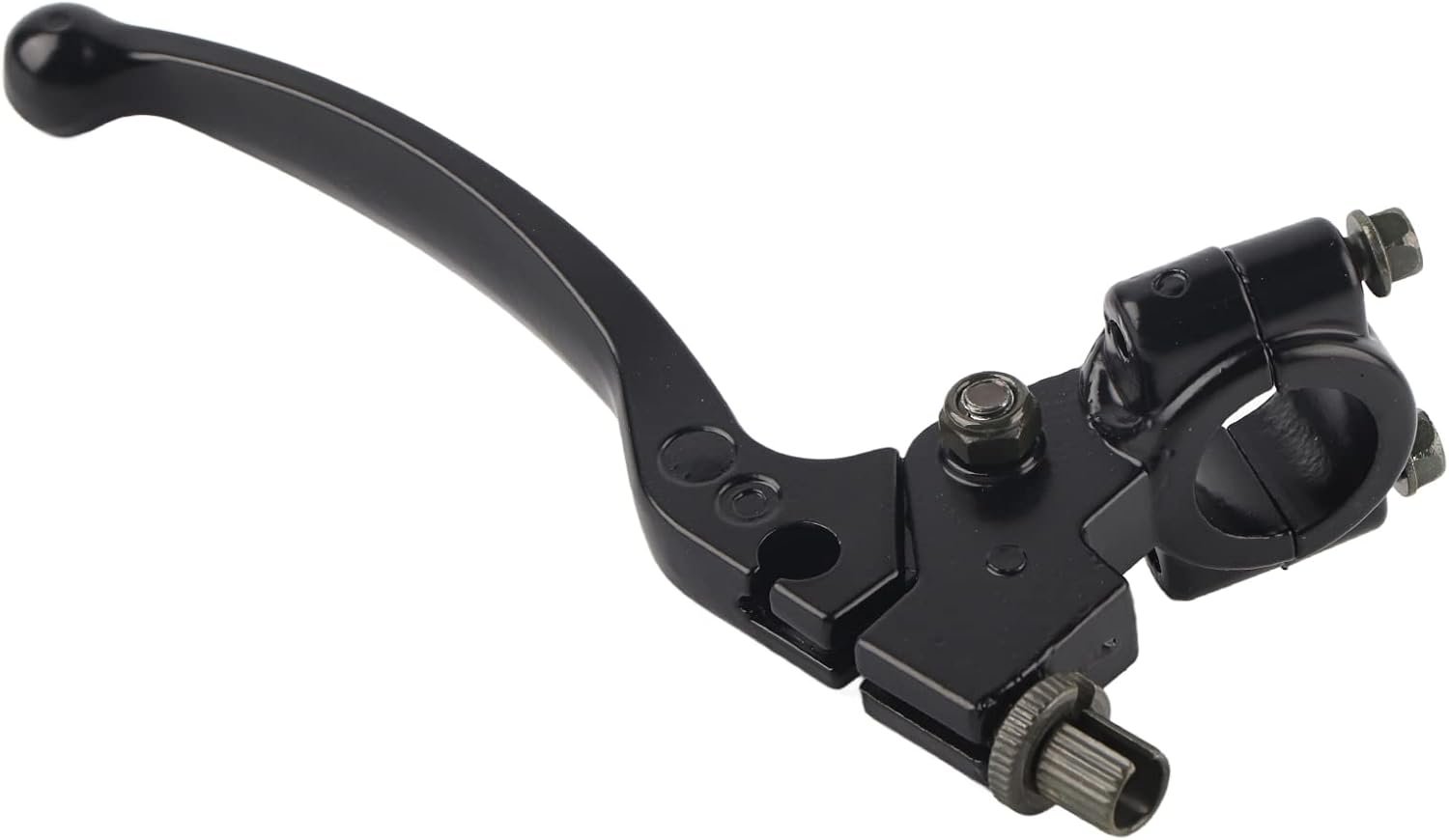 Clutch Lever Clutch Handle Control for Dirt Pit Bike 22Mm 7/8In Handlebar Folding Lever with Perch Adjuster 8Mm Black Aluminum image number 3