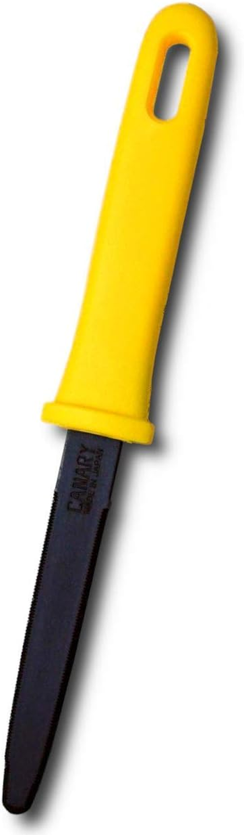Canary Corrugated Cardboard Cutter Dan Chan 7.5", Safety Box Cutter Knife [Non-Stick Coated Blade], Made in Japan, Yellow (DC-190F-1) image number 5