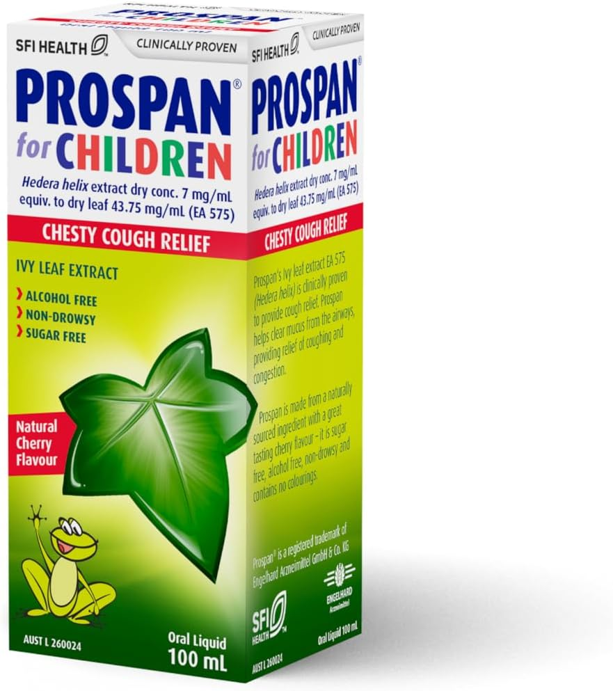 Flordis Prospan Chesty Cough Relief Syrup for Children 100 Ml image number 5