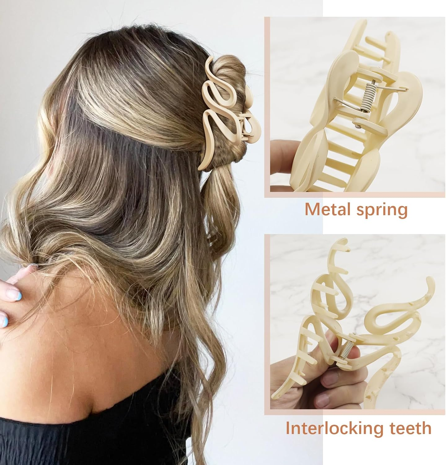 Pack of 4 Hair Clips image number 4