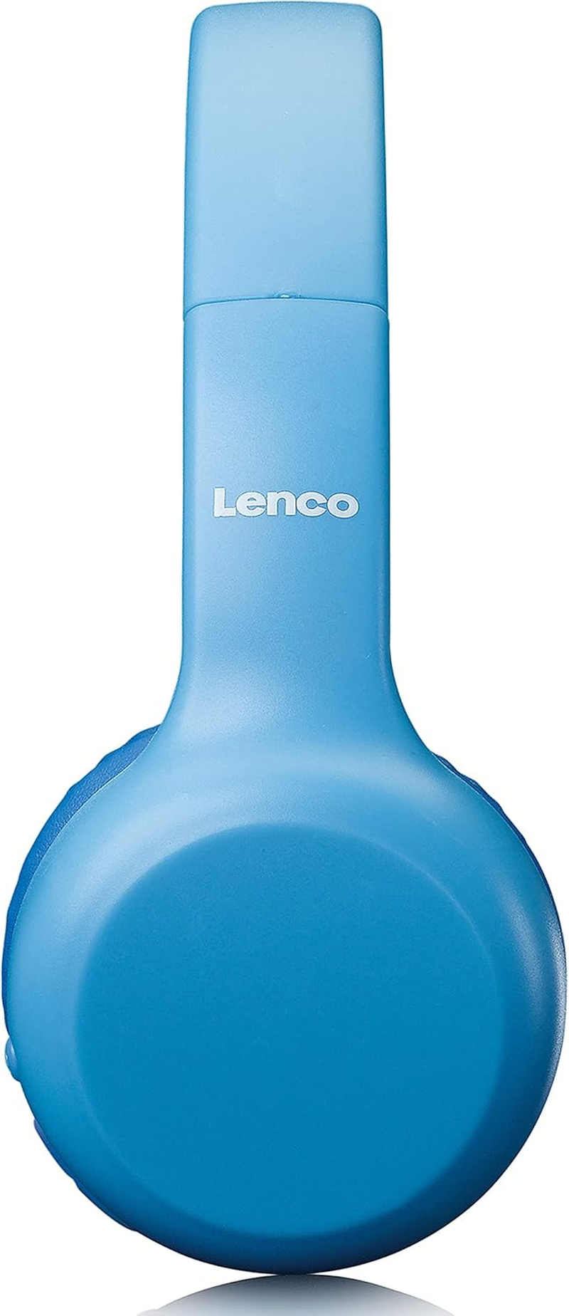 Lenco HPB-110 Children'S Bluetooth Headset - Bluetooth 5.0-85 Db - Volume Limiting - Built-In 250 Mah Battery - Hands-Free Function - Micro USB - Foldable - with Stickers - Blue, Plain image number 3