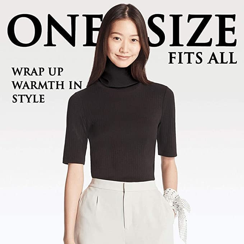 Neck Gaiter Fleece Breathable Face Mask Warmer Snood Tube Thermal Balaclava Ski Motorcycle Cycling & Hiking Winter Warm Scarf Hood - Blue image number 6