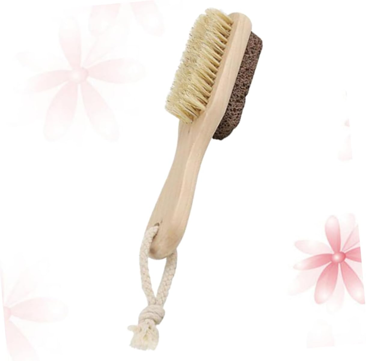 HAPINARY Portable Foot Grinder Brush Pumice Stone Pedicure Accessory for Callus Skin Care image number 4