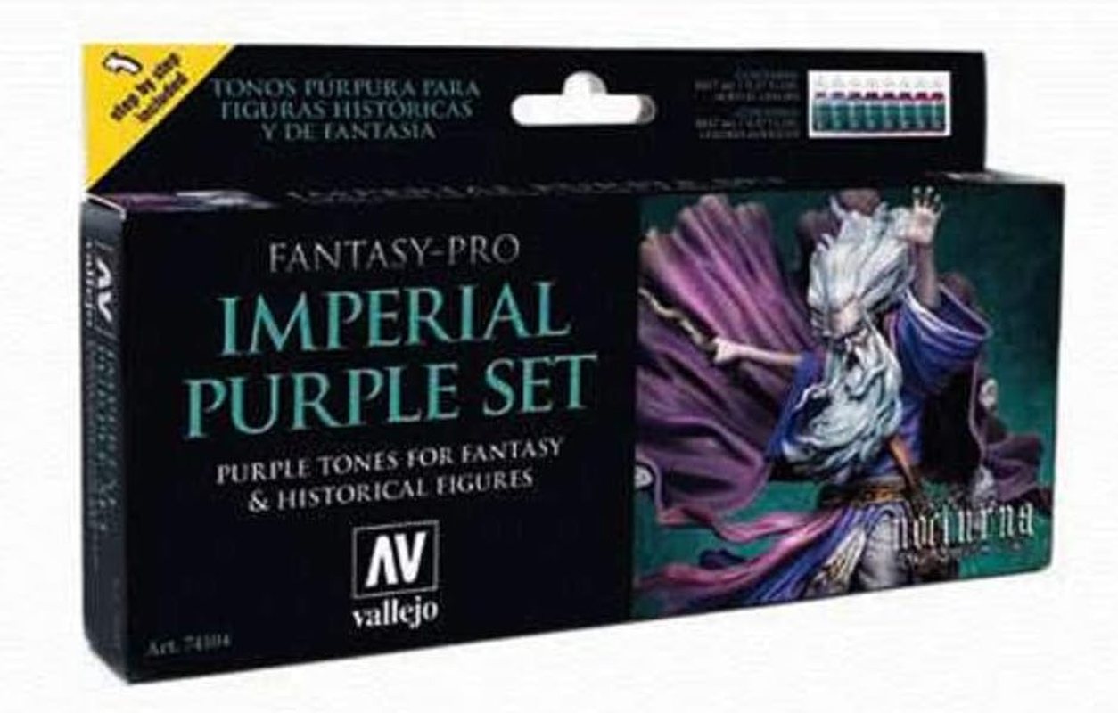 Vallejo Acrylicos Game Colour, Imperial Purple (Set of 8)