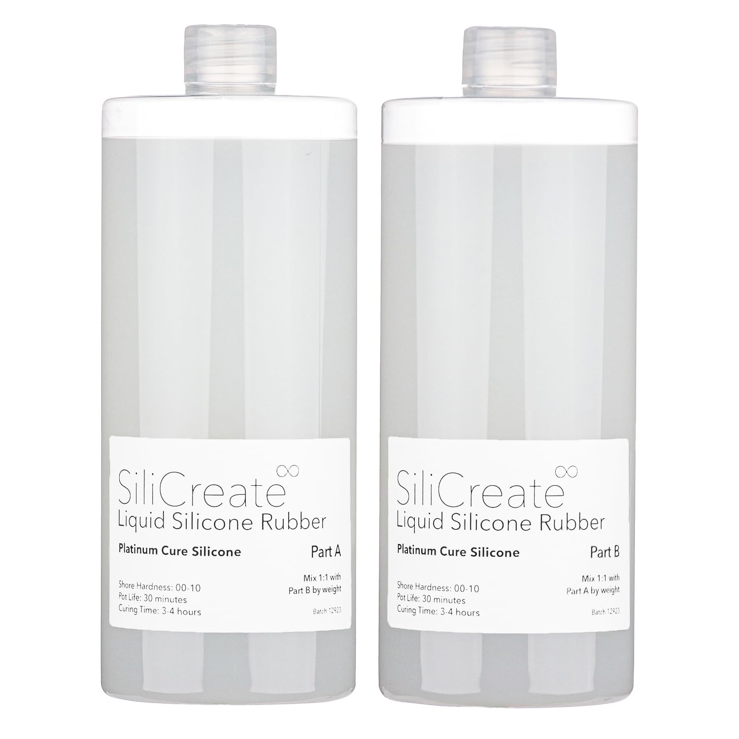 Silicreate Ultrasoft-10 Silicone Rubber | Transparent | for Moulding and Casting (4Kg) image number 2
