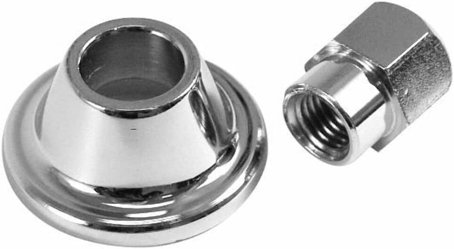 Empi 00-9119-0 VW Type 1 2 & 3 Chrome Alt/Gen Nut & Spacer 2-Piece Set