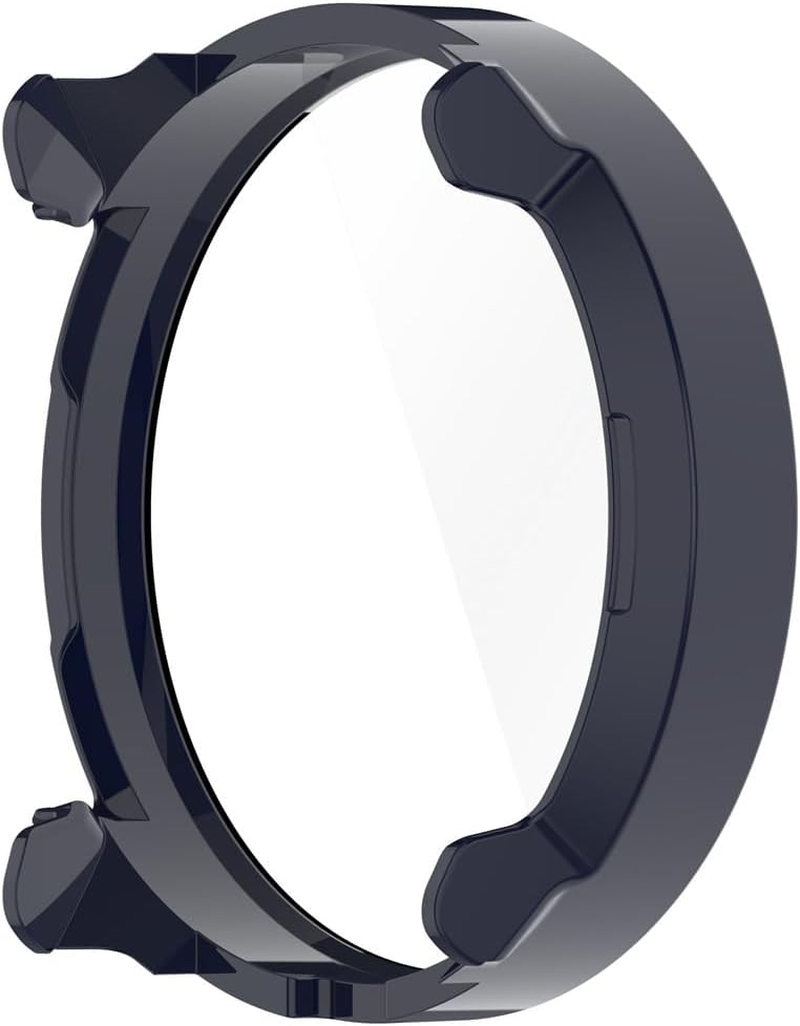 Zohmuly Protective Case Compatible with Suunto Vertical, PC Ultra Thin HD Tempered Glass Scratch-Resistant All-Round Screen Protector for Suunto Vertical Case - Ink Blue image number 3