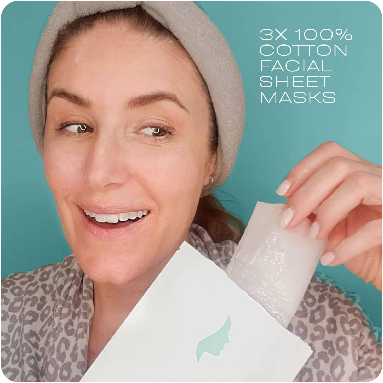 My Perfect Mask - the Perfect Cosmetics Company Hyaluronic Sheet Masks for Intense Hydration & Youthful Dewy Glow for All Skin Types (Pack of 3) image number 3