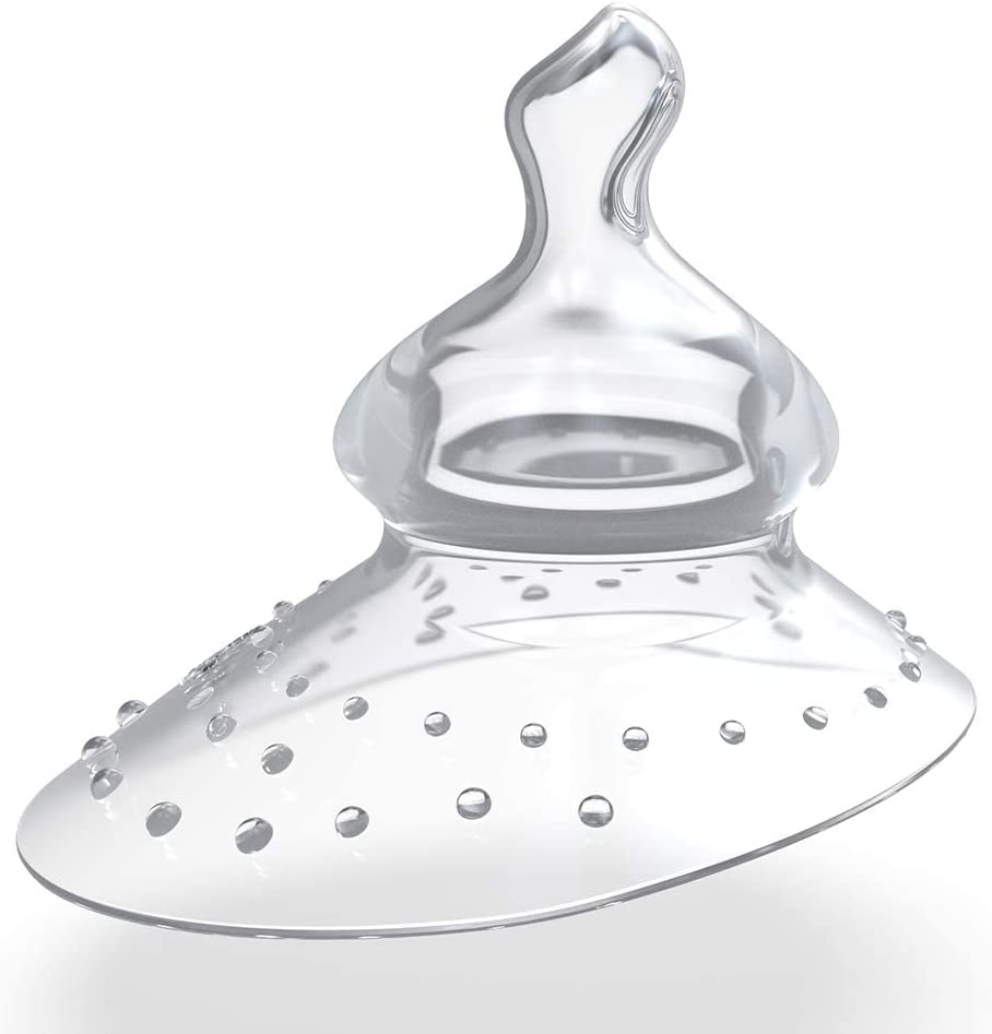 Haakaa Nipple Shield for Breastfeeding with Latch Difficulties Cracked Flat or Inverted Nipples BPA Free, Silicone Breast Shield 28Mm, 1Pc (Round Shape) image number 6