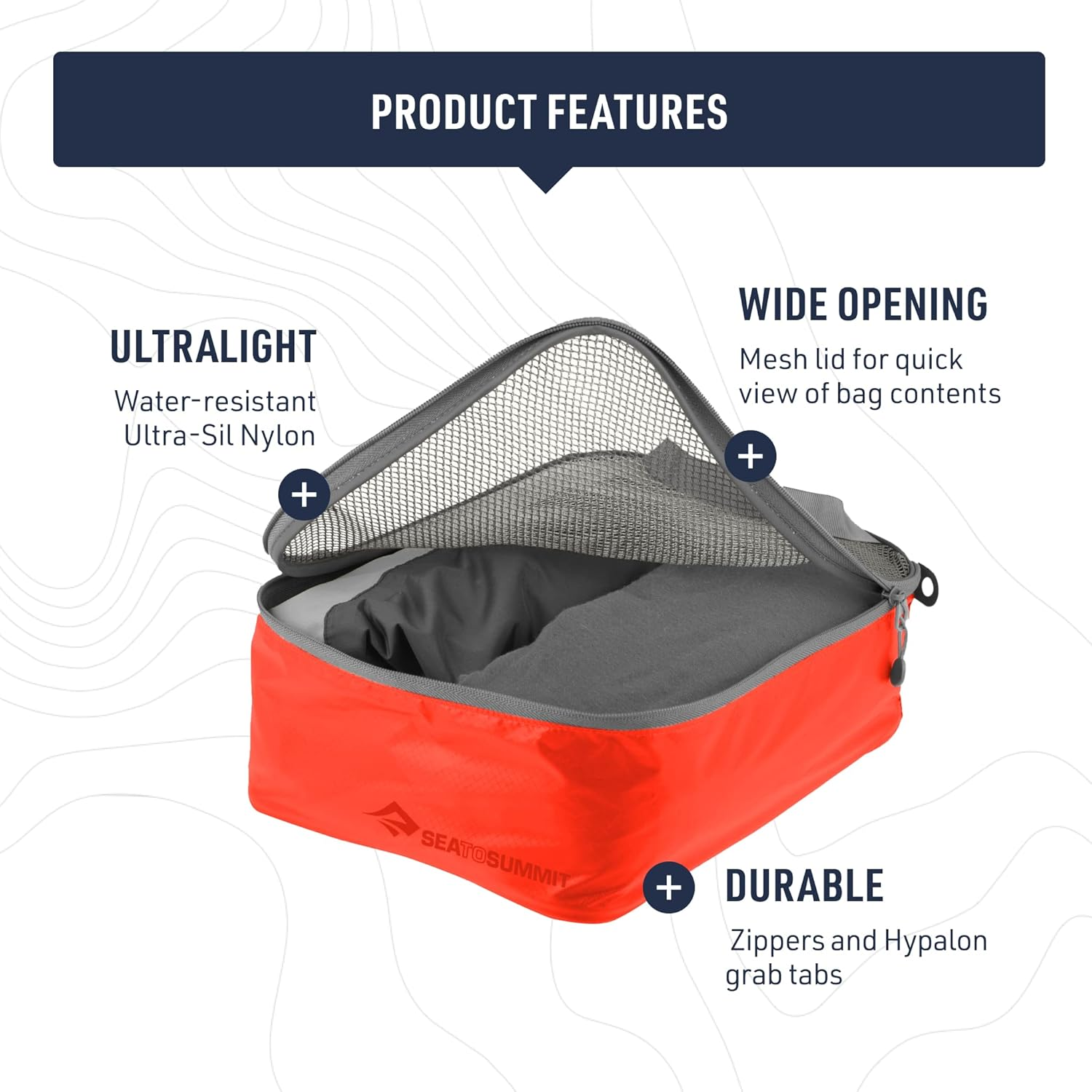 Sea to Summit Garment Mesh Bag, Blue ATOL, Small