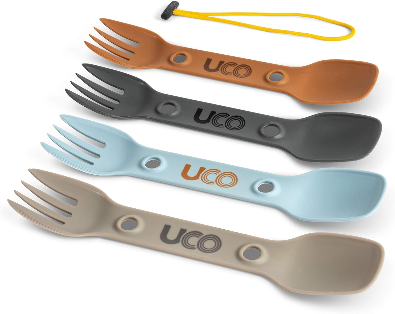 UCO Utility Spork 3-In-1 Combo Spoon-Fork-Knife Utensil image number 4