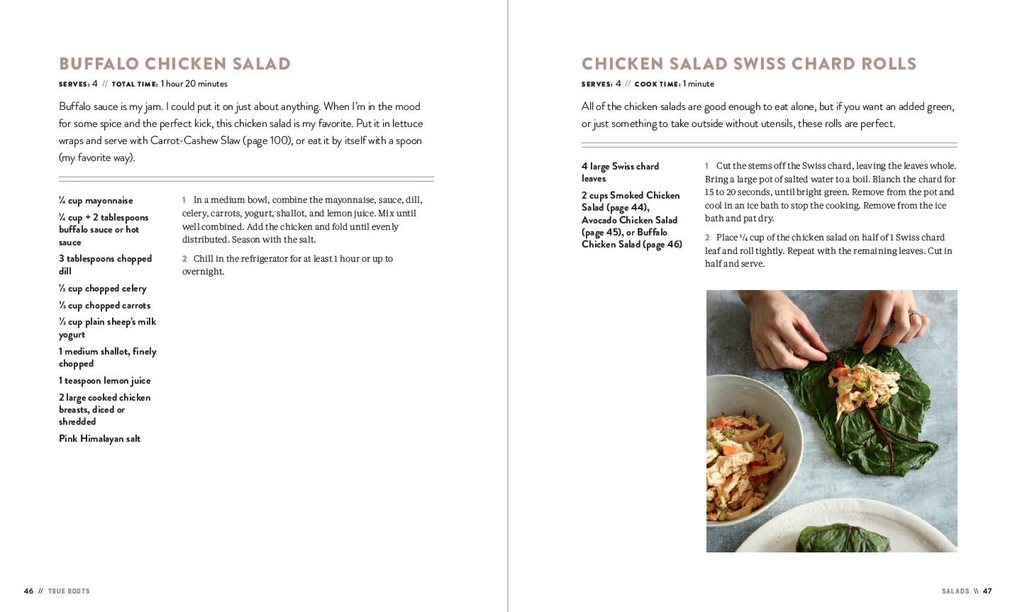 True Roots: a Mindful Kitchen with More than 100 Recipes Free of Gluten, Dairy, and Refined Sugar: a Mindful Kitchen with More than 100 Recipes Free of Gluten, Dairy, and Refined Sugar: a Cookbook image number 2