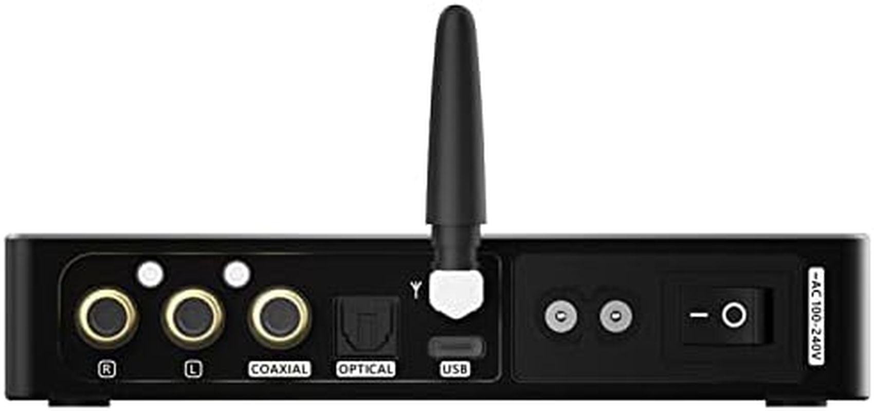 S.M.S.L SU-6 DAC ES9038Q2M XMOS DSD Pcm768Khz/32Bit Bluetooth 5.0 LDAC USB Decoder (Black)