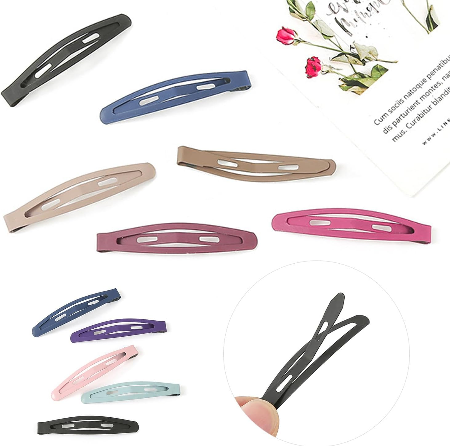 20 Pieces Simple Metal Hair Pins, Cute Hair Pins, Hair Styling Accessories, Hairstyle Decorations. image number 2