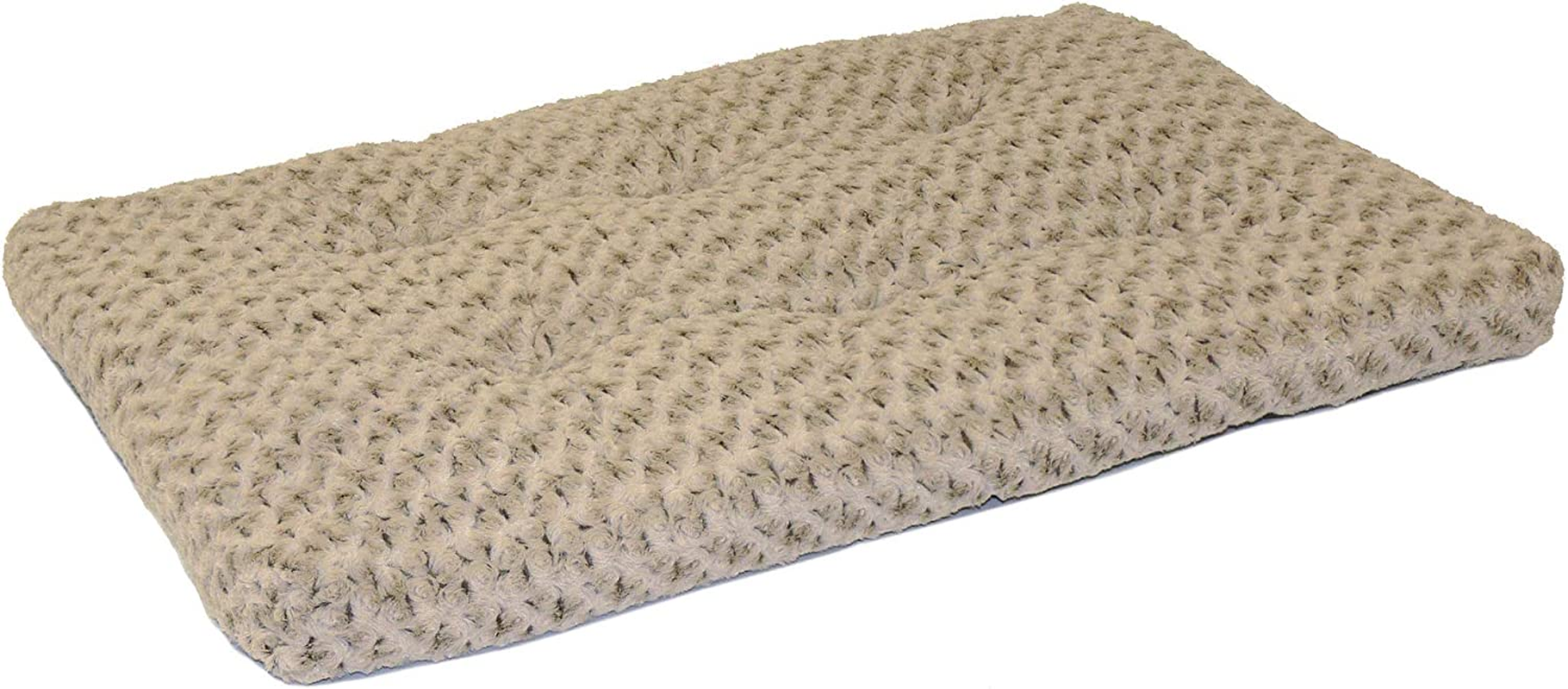 Midwest Homes for Pets Plush Ombr&eacute; Swirl Dog & Cat Bed | Mocha 23L X 18W X 1.75H -Inches for Small Breeds, 24-Inch, Model:40624-Stb