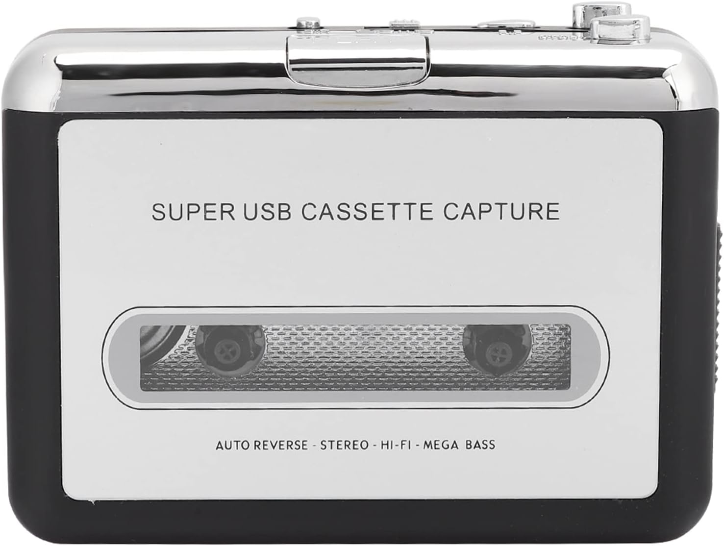 Cassette Player Recorder, Portable Stereo Tape Player with Cassette to MP3 Converter Function, USB for Computer, Laptop, USB Disk image number 1